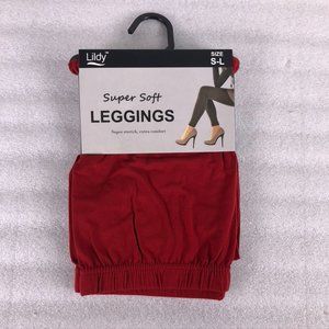 Lildy Super Soft Red Leggings | Poshmark